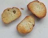 ブルーベリーと胡桃のオープンサンド。作り方1写真