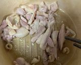 鶏肉の洋風味噌汁作り方2写真