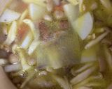 鶏肉の洋風味噌汁作り方4写真