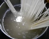 簡単！銀鮭おろしうどん作り方1写真