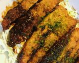 市販カツ●味噌カツ丼作り方2写真