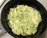 ヘルシー♪たっぷりキャベツとろろ焼き♡作り方7写真