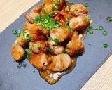 豚こまチーズボール作り方4写真