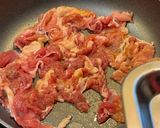 豚肉と長いものしょう油炒め作り方6写真