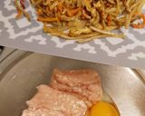 きんぴら！鶏バーグ作り方1写真