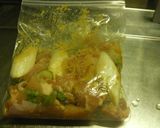 鶏もも肉のねぎ味噌焼き作り方1写真