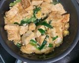 簡単ニラ玉豆腐作り方3写真