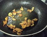 鶏皮ペペロンチーノ作り方1写真