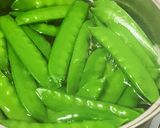 10分で完成！絹さやの胡麻ナムル作り方1写真