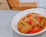 ひとつの鍋で♪煮込みハンバーグとチキン作り方14写真