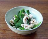 鶏皮とニラのポン酢和え作り方5写真