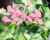 めんつゆで簡単！青梗菜と厚揚げの卵炒め作り方7写真