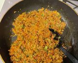 野菜たっぷりミートソース！カレー風味作り方3写真