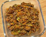 野菜たっぷりミートソース！カレー風味作り方4写真