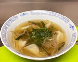 簡単♫水餃子スープ作り方4写真