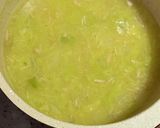 まぐろと白菜のコーン風味スープ　離乳食作り方3写真