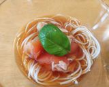 ツナトマバジル素麺(和風カッペリーニ)作り方5写真