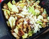 チーズ＆野菜がたっぷり♡ヤンニョムチキン作り方13写真