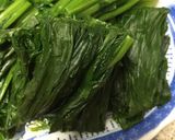 牛肉とほうれん草の塩麹炒め作り方1写真