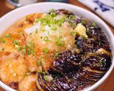 鶏むね肉と茄子の☆涼風みぞれ揚げびたし作り方6写真