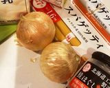 シャケフレークと新玉ねぎのクリームパスタ作り方2写真