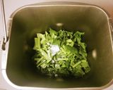 ホームベーカリーdeかぶの葉の食パン作り方2写真