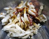 免疫アップ！舞茸たっぷり豚バラもやし炒め作り方1写真
