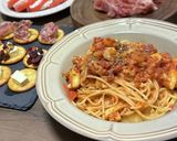 シーフードクリームパスタ作り方9写真