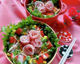 お弁当に★大人の生ハムおにぎり作り方8写真