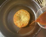 鶏ハンバーグ　和風ニンニク醤油ソース作り方4写真
