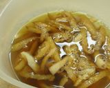 たくさん食べれる　水菜のおひたし作り方2写真