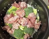 ブロッコリーと鶏肉の炊き込みご飯作り方3写真
