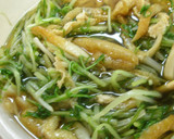 たくさん食べれる　水菜のおひたし作り方4写真