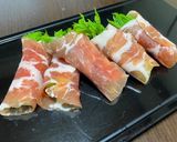 山菜料理-下酒菜色 ★漉油生活腿起司卷★作り方7写真