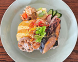 のり弁☆ワンプレート盛り～うちカフェ風作り方6写真