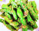 冷凍でも美味しい いんげんのごま和え作り方5写真
