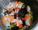 炊き込みご飯の和風スープがけ☆魚缶使用作り方2写真