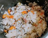 炊き込みご飯の和風スープがけ☆魚缶使用作り方3写真