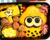 スプラトゥーン で 応援 キャラ弁！作り方17写真