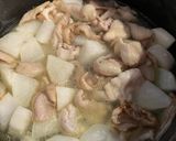 鶏皮大根作り方3写真