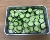 【大崎市】きゅうりのごま酢あえ【給食】作り方1写真