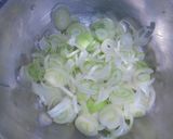 コンビーフとキャベツのチャーハン作り方1写真