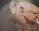 鶏皮とわかめのスープ作り方1写真