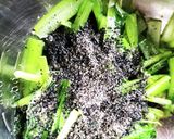 小松菜の胡麻和え!厨房ばあばぁ！作り方3写真