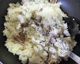 【幼児食】ふんわり卵のレタスチャーハン作り方3写真