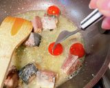 鯖缶(水煮缶)で激うまペペロンチーノ！作り方5写真