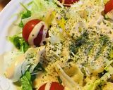 市販サラダ●プチトマトで簡単アレンジ作り方1写真