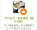 サバ缶で・巻き寿司（梅マヨ味）作り方2写真