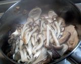 きのこで食べる和風パスタ作り方5写真