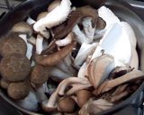きのこで食べる和風パスタ作り方4写真